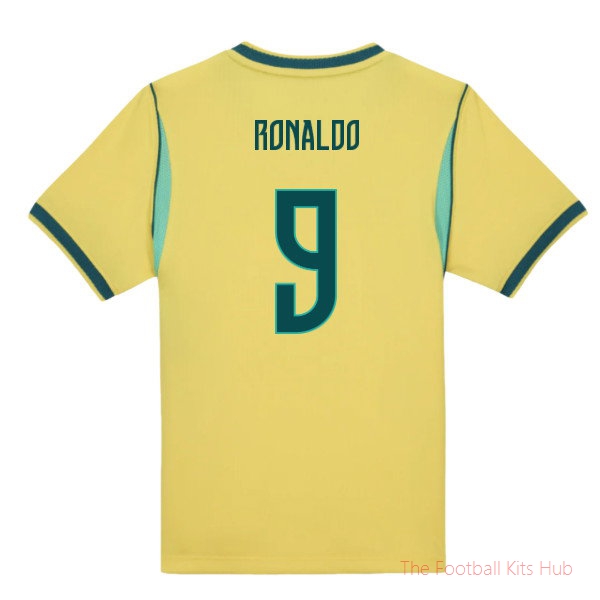 2026/27 Brazil Home Little Boys Mini Kit (Ronaldo 9)