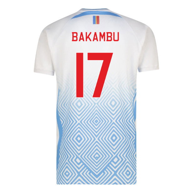[BSJ] 2026 2027 DR Congo Shirt Away Uniform (Bakambu 17) Jersey