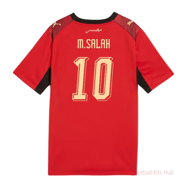 2026/27 Egypt Home Shirt (Kids) (M.Salah 10)