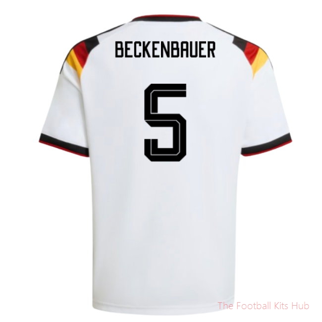 2026/27 Germany Home Shirt (Kids) (Beckenbauer 5)