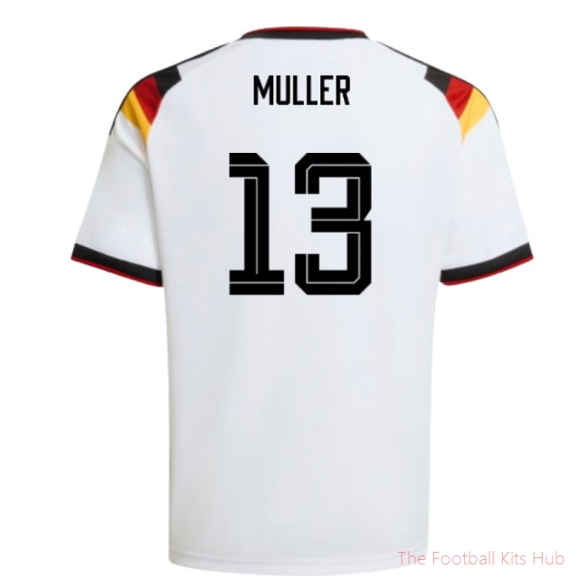 2026/27 Germany Home Shirt (Kids) (Muller 13)