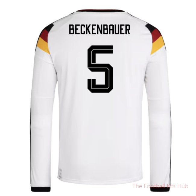 2026/27 Germany Long Sleeve Home Shirt (Beckenbauer 5)