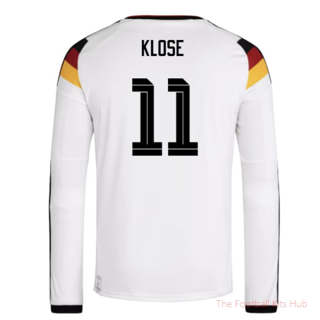 2026/27 Germany Long Sleeve Home Shirt (Klose 11)