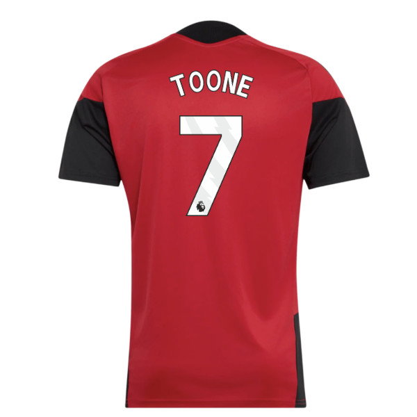 [BSJ] 2026 2027 Man Utd Training Apparel (Red) (Toone 7)