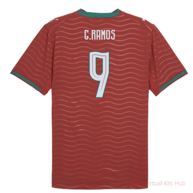 2026/27 Portugal Authentic Home Shirt (G.Ramos 9)