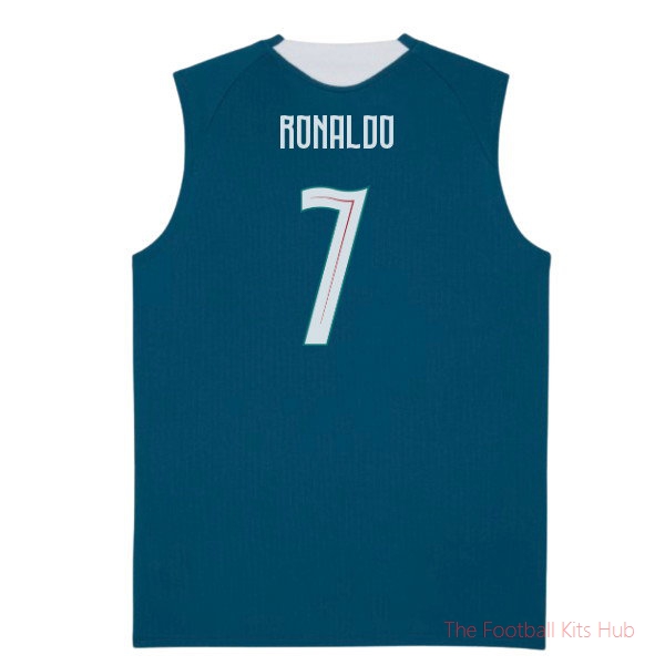 2026/27 Portugal Sleeveless Training Jersey (Ocean Tropic) (Ronaldo 7)