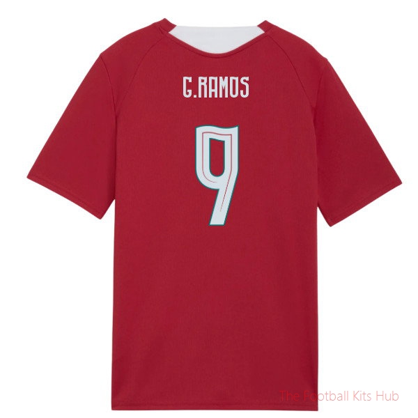 2026/27 Portugal Training Jersey (Red) - Kids (G.Ramos 9)