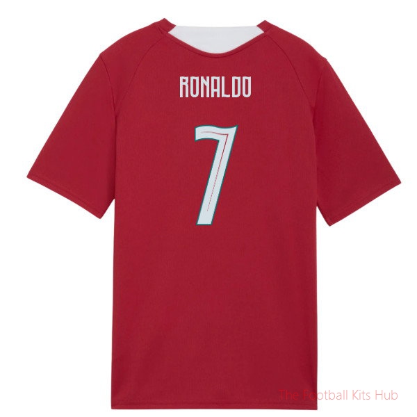 2026/27 Portugal Training Jersey (Red) - Kids (Ronaldo 7)
