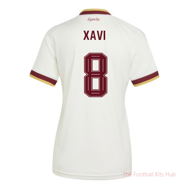 2026/27 Spain Away Shirt (Womens) (Xavi 8)