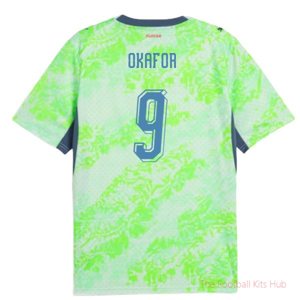 2026/27 Switzerland Away Shirt (Okafor 9)