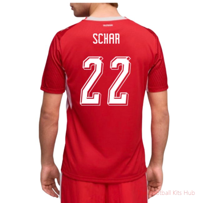 2026/27 Switzerland Home Shirt (Schar 22)