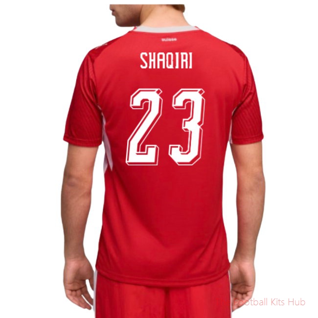 2026/27 Switzerland Home Shirt (Shaqiri 23)