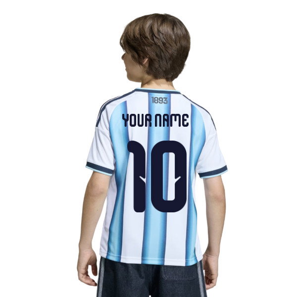 [BSJ] 2026 2027 Argentina Shirt Name) Home Apparel (Kids) (Your Jersey