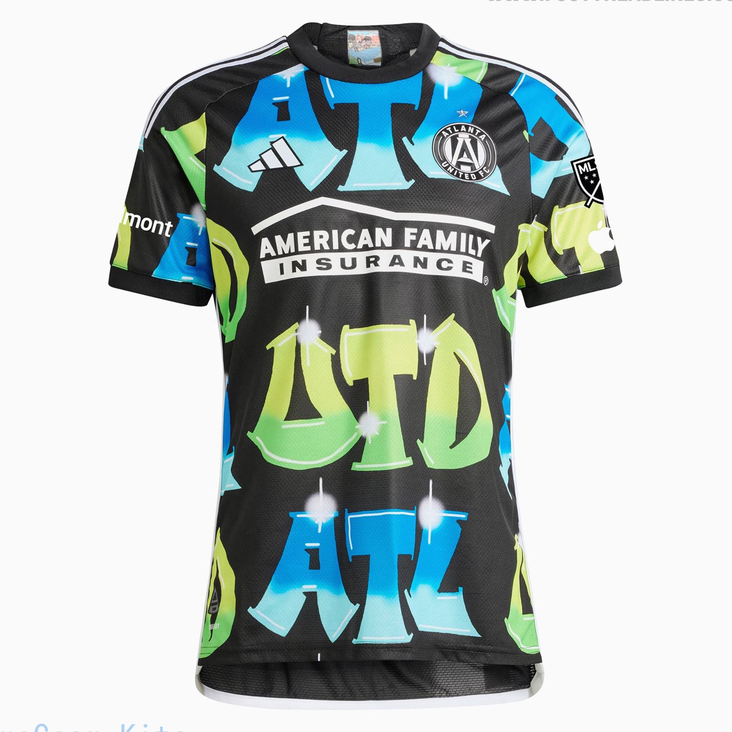 2023 Graffiti Inspired Atlanta United Kit Released Third Jersey