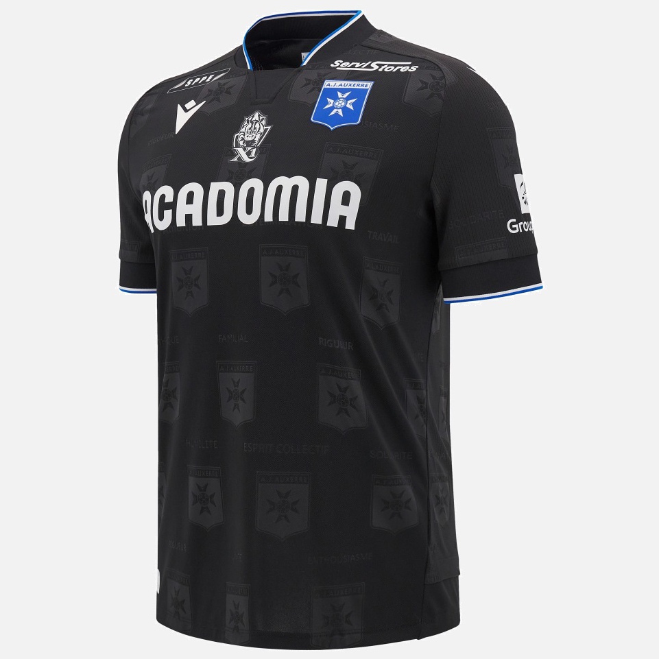 Auxerre Kits Released 24 25 Away Third Kit &