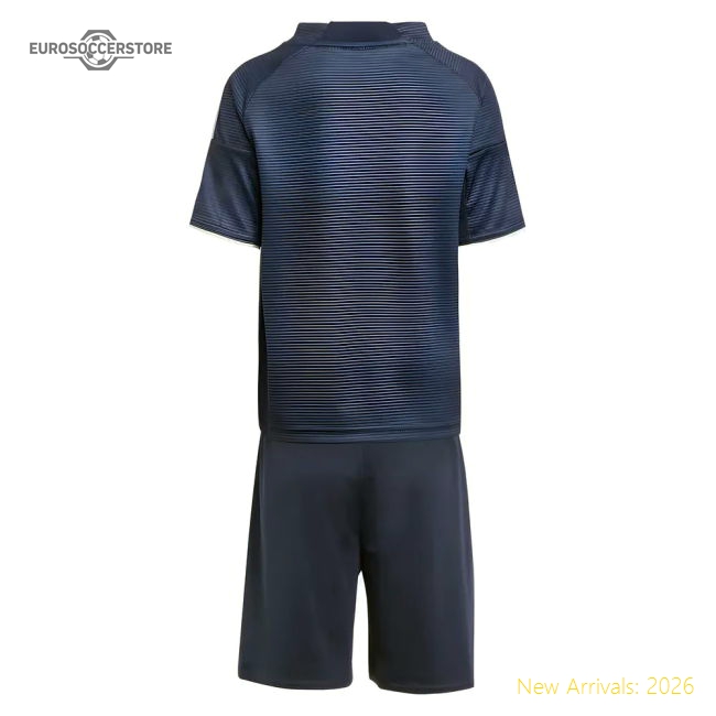 2025-2026 Real Madrid Away Mini Kit (Ronaldo 7)-BuySoccerJersey Hub