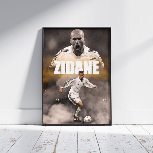 Zinedine Zidane Poster
