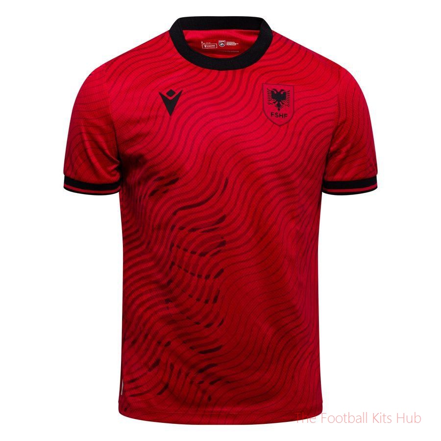 Men Albania Home Shirt 2026/27 UEFA Euro-UniFootball Store