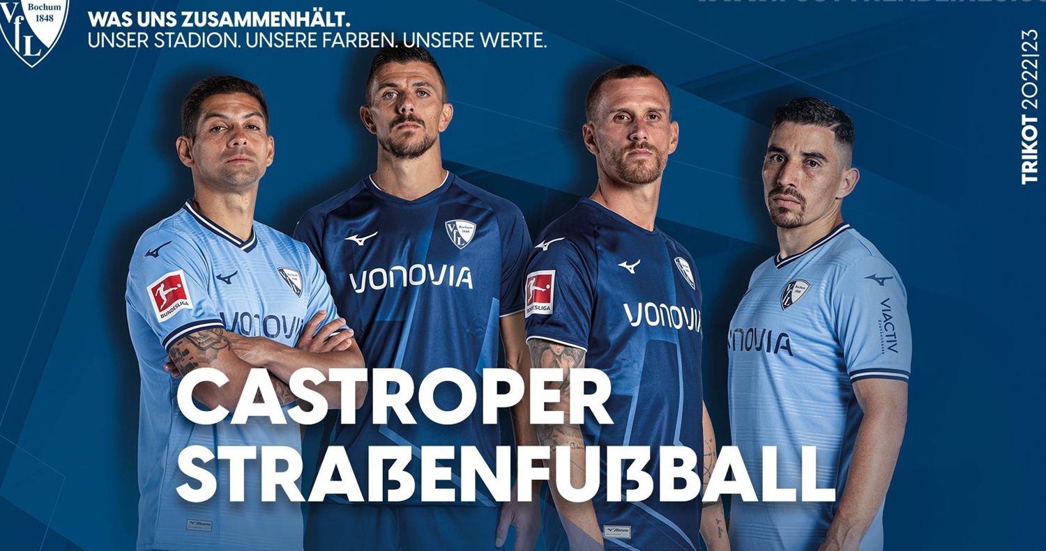 No More  Bochum Kits Released 22 23 Home Away  Jersey &