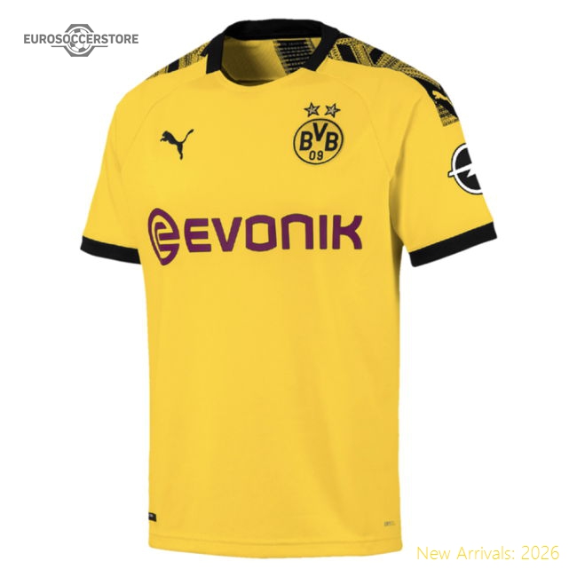 2019-2020 Borussia Dortmund Home Shirt (Your Name)-Football Jersey Hub