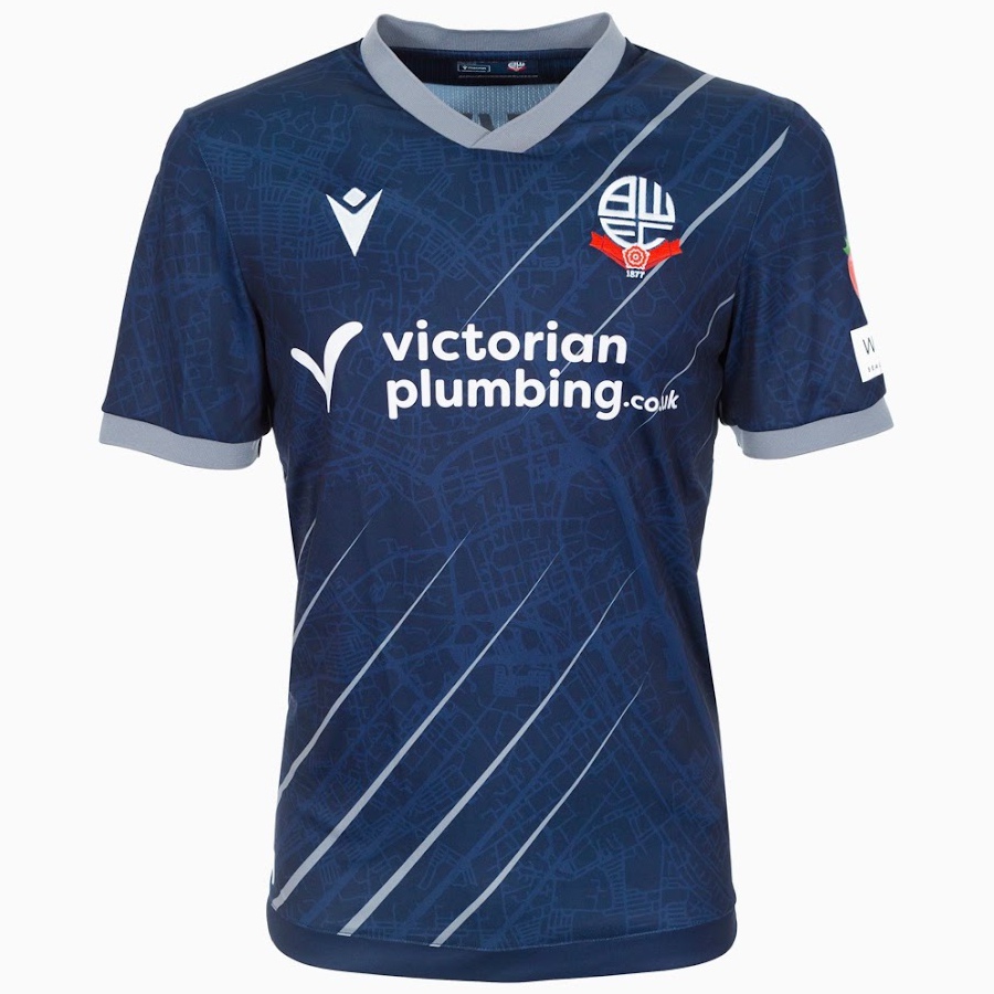 Bolton Wanderers Home, Kits Released 25 26 Away Third Kit &