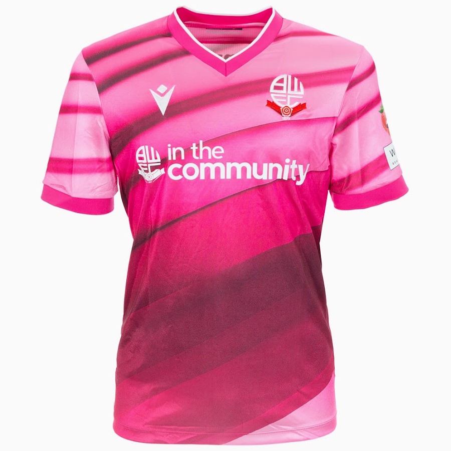 Bolton Wanderers Home, Kits Released 25 26 Away Third Kit &
