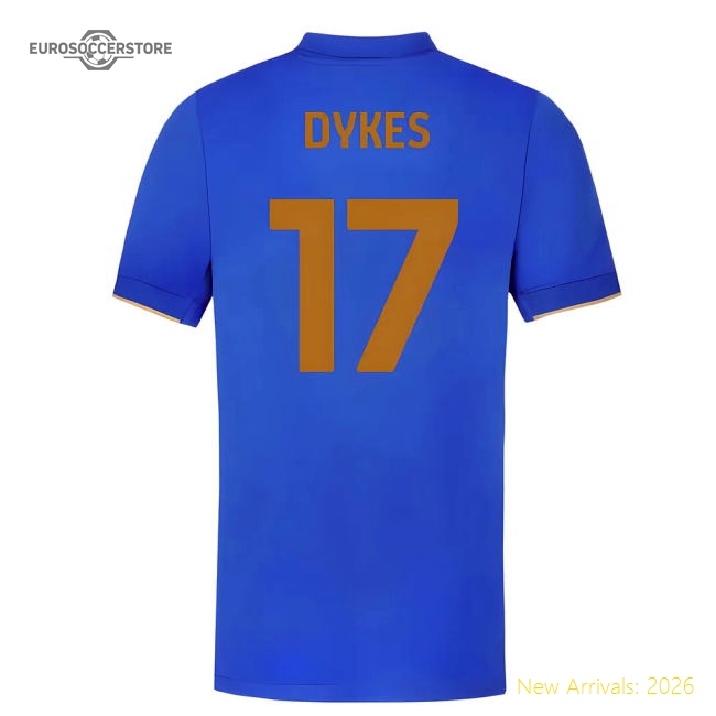 2025-2026 Birmingham City Home Shirt (Kids) (Dykes 17) Jersey