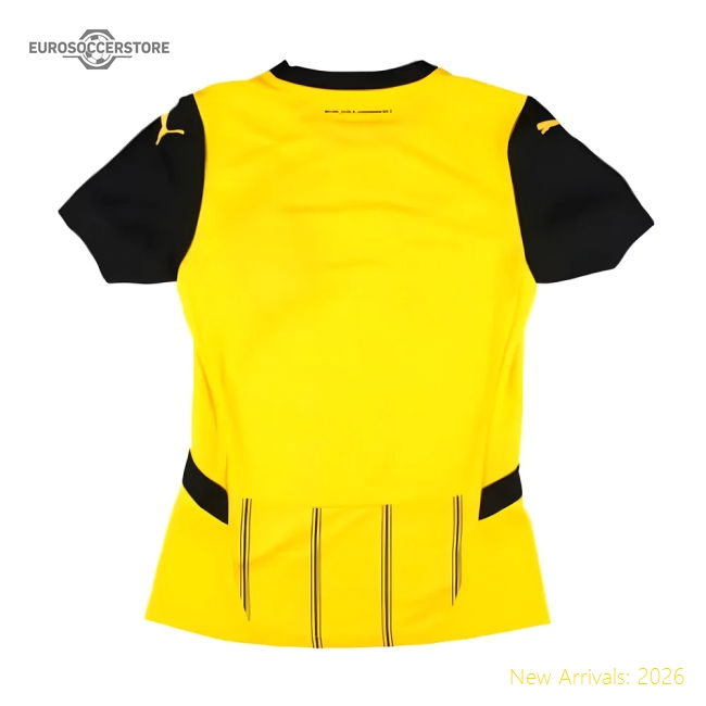 2024-2025 Borussia Dortmund Home Shirt (Ladies) (Guirassy 19)-ly44