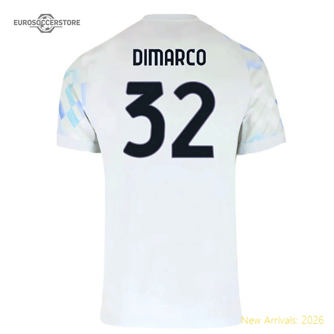 2025-2026 Inter Milan Away Shirt (Dimarco 32)-ly44