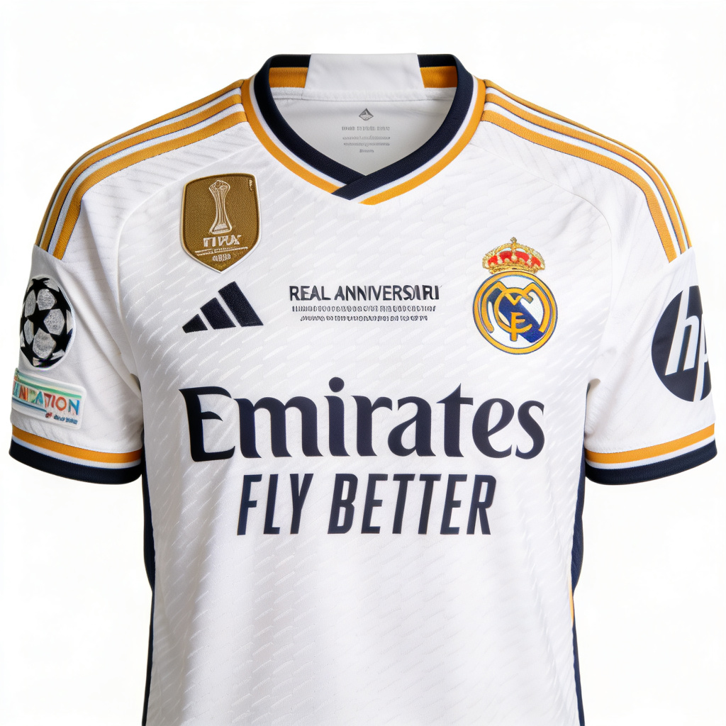 Real Madrid Anniversary Jersey