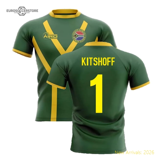2025-2026 South Africa Springboks Flag Concept Rugby Shirt (Kitshoff 1)-ly44