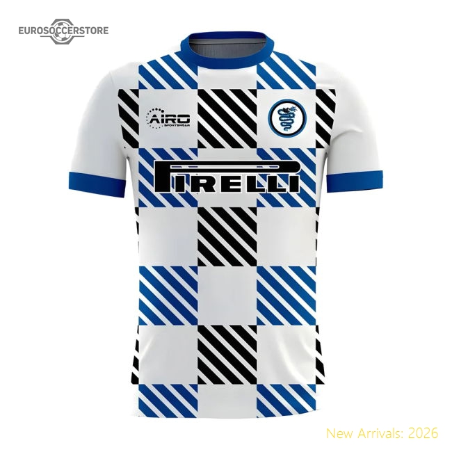 Nerazzurri Milan 2025-2026 Away Concept Football Kit (Airo) - Womens-Football Jersey Hub