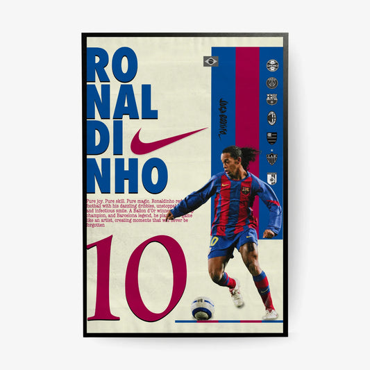 Ronaldinho Poster