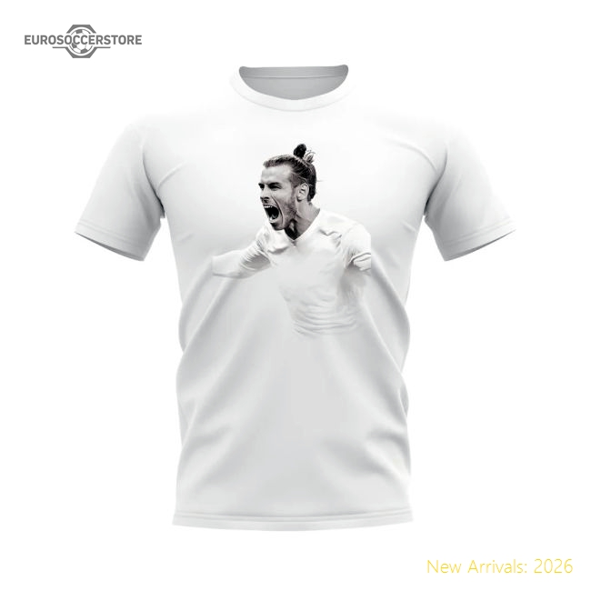 Gareth Bale Real Madrid Legend T-Shirt (White)-ly44