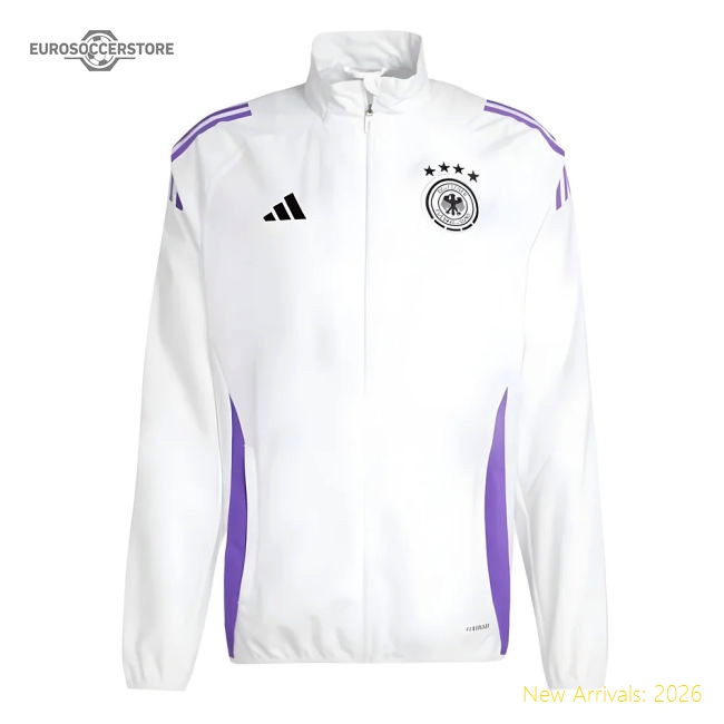 2024-2025 Germany Presentation Jacket (White)-Football Jersey Hub