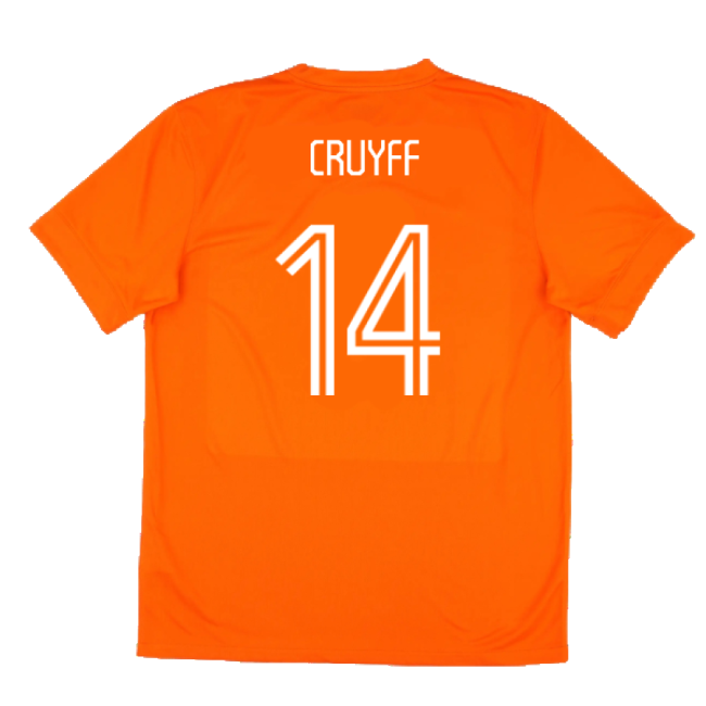 Holland 2014-15 Home Shirt (Good) (Cruyff 14)-ly44