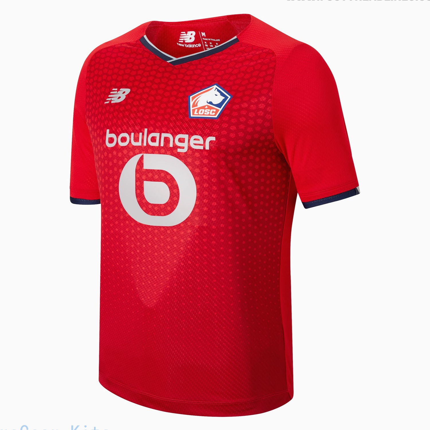 Lille LOSC Kit Released 21 22 Home