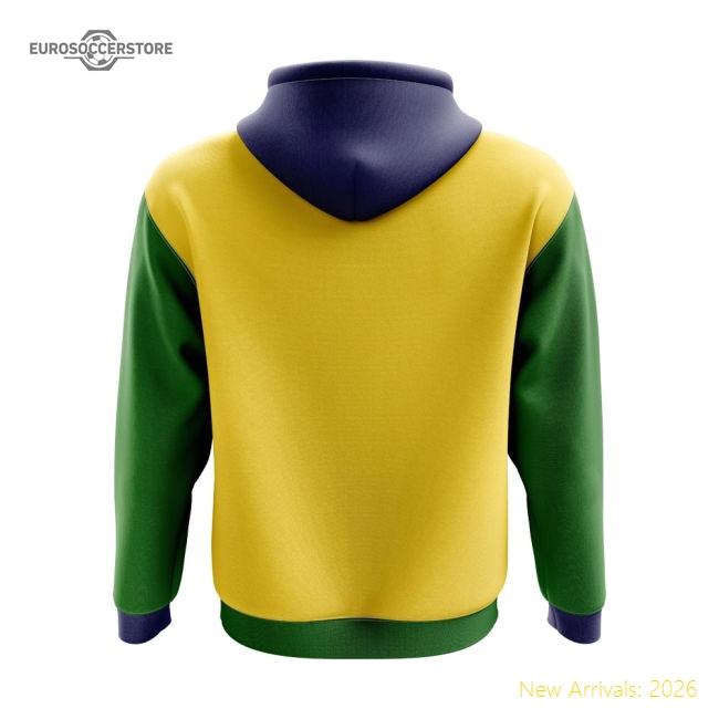 Australia Concept Country Football Hoody (Yellow)-BuySoccerJersey Hub
