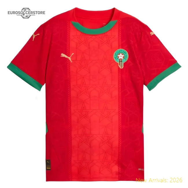 2024-2025 Morocco Home Shirt (Kids) Jersey