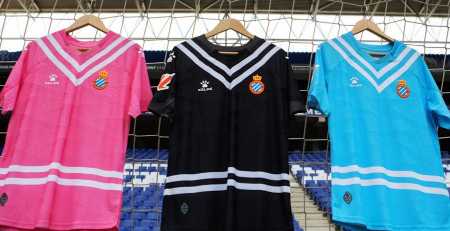 Espanyol Home, Away, Kits Released 24 25 Third Goalkeeper Kit &