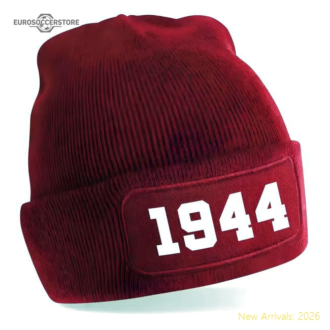 Lille 1944 Football Beanie Hat (Red)-ly44