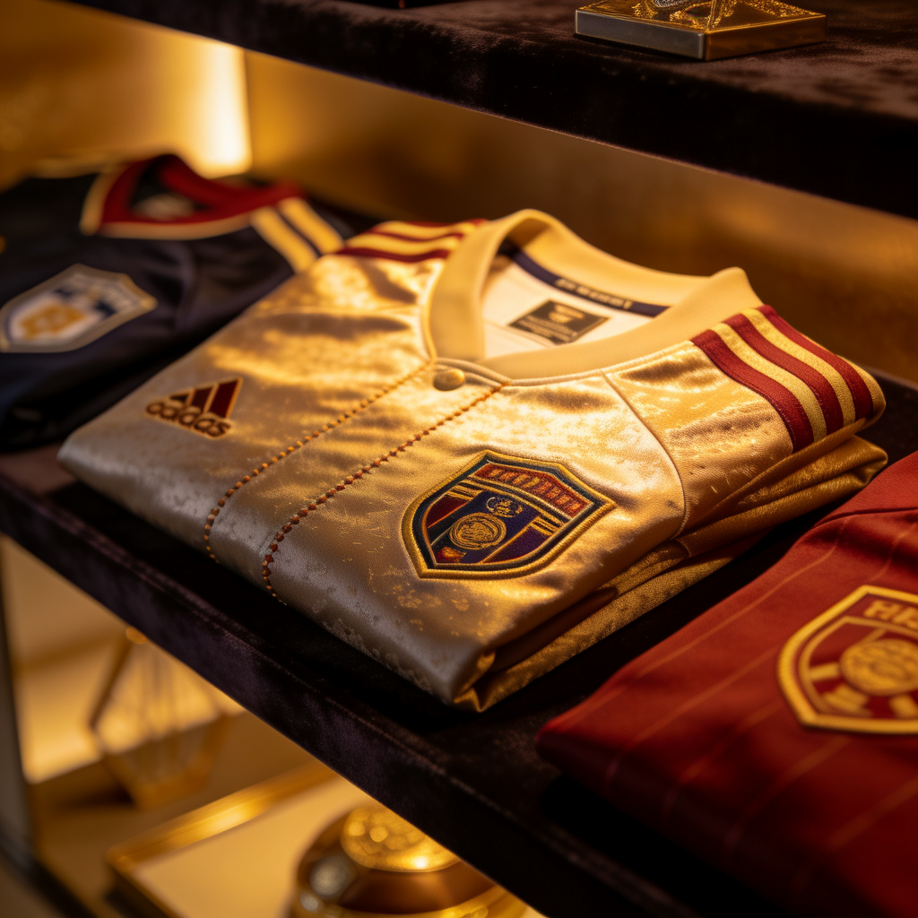 Limited edition jerseys in premium store