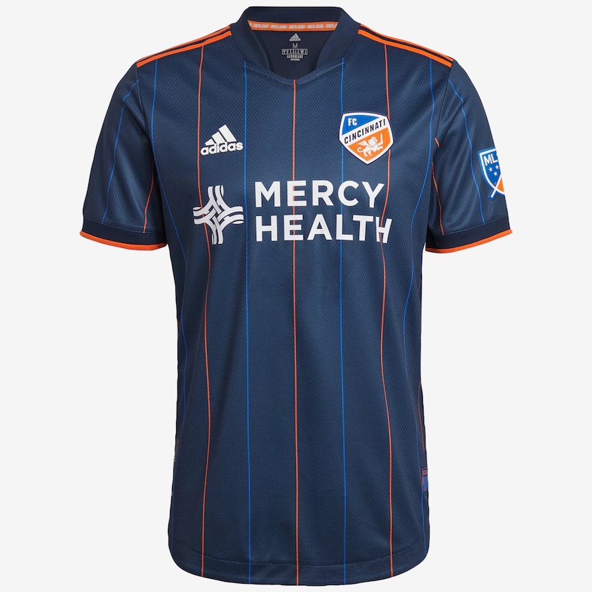 2021 FC Cincinnati Released Home Uniform "Dynamic"