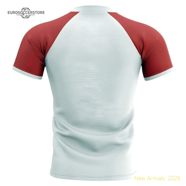 2025-2026 England Flag Concept Rugby Shirt - Womens-ly44