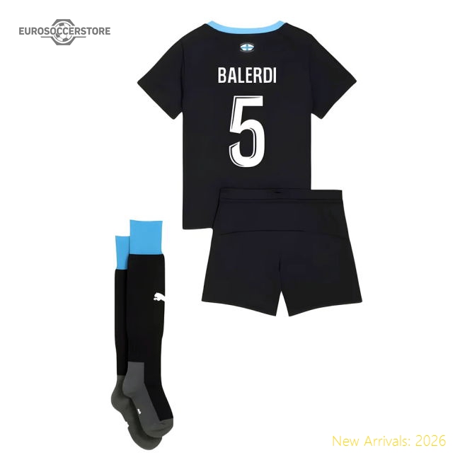 2025-2026 Marseille Away Mini Kit (Balerdi 5)-ly44