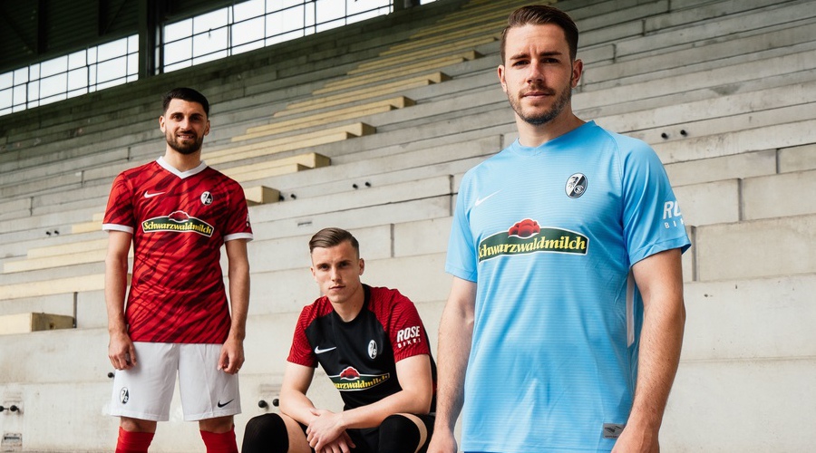 SC Freiburg Home, Kits Released 21 22 Away Third Apparel &