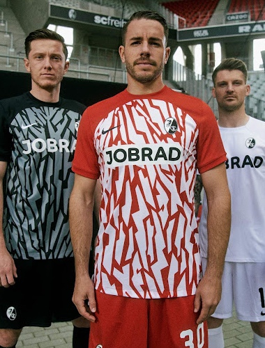 SC Freiburg Home, Kits Released 23 24 Away Third Apparel &