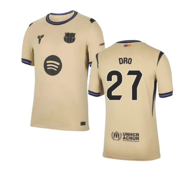 2025-2026 Barcelona Away Shirt (Dro 27)-BuySoccerJersey Hub