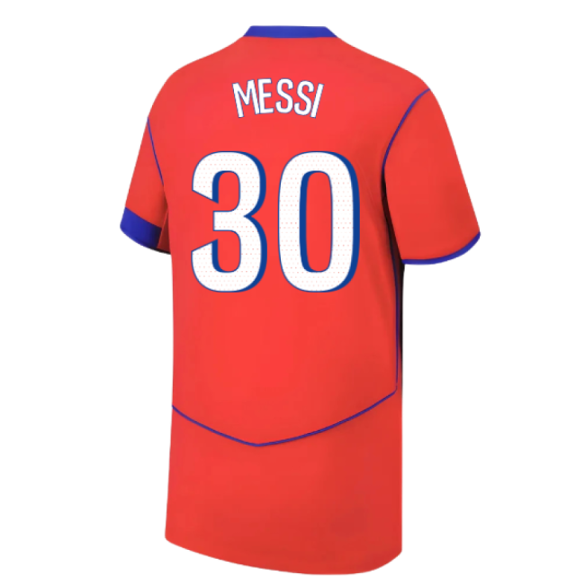 2025-2026 PSG Third Shirt (Kids) (Messi 30)-BuySoccerJersey Hub