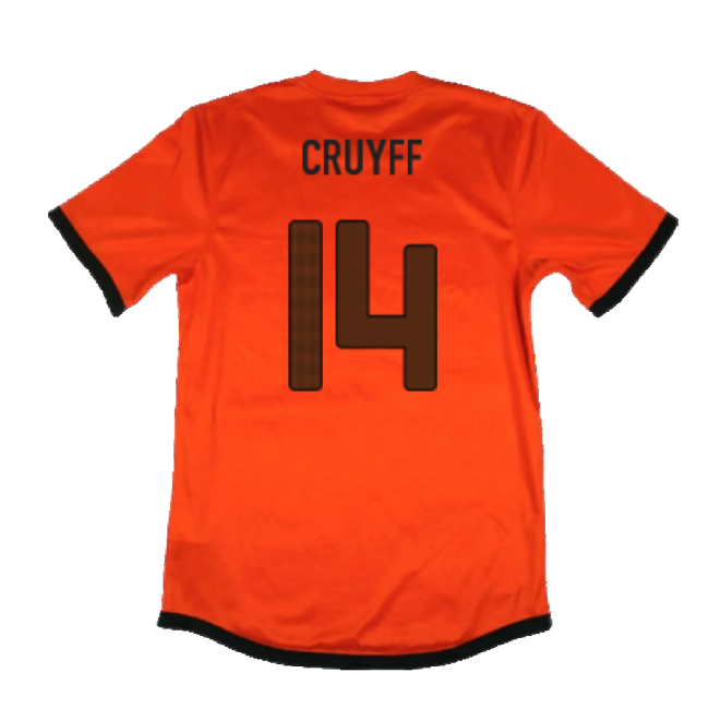 Holland 2012-13 Home Shirt ((Very Good) S) (Cruyff 14)-ly44